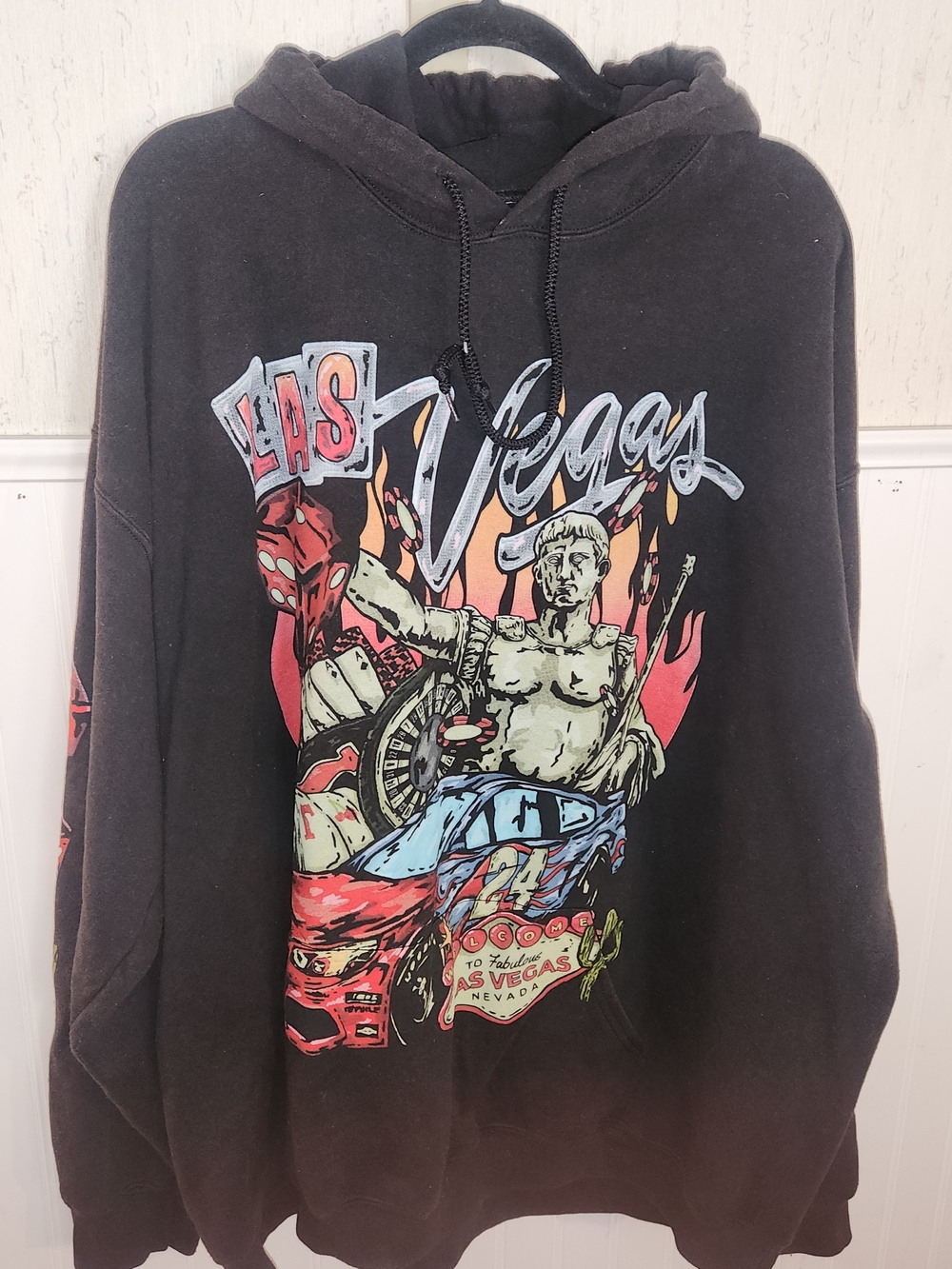 Las Vegas Graphic Pullover Hoodie